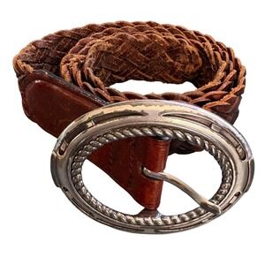 Ariat 2007 Original Masters Limited Edition Western Belt Buckle & Belt, Size 30